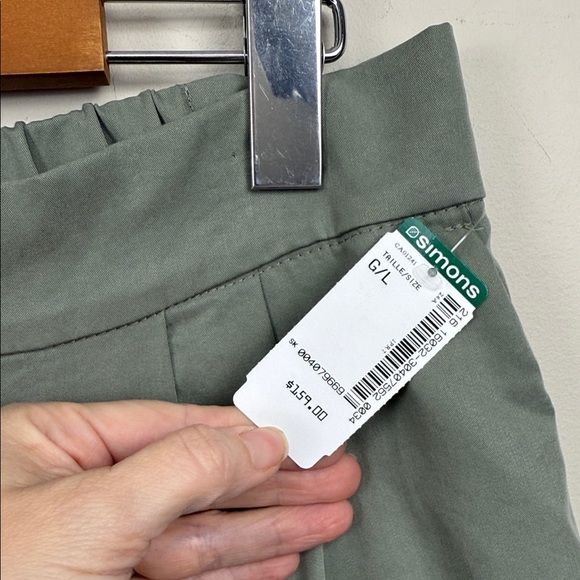 NEW Soaked In Luxury Kellie Cargo Trousers, Green large - Picture 8 of 15